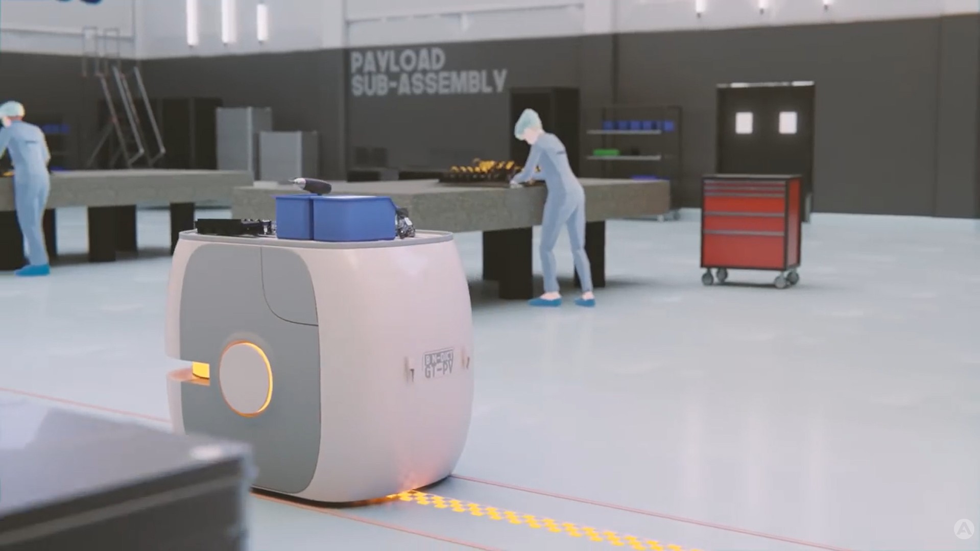 Image extracted from the movie Airbus Inside the future factory