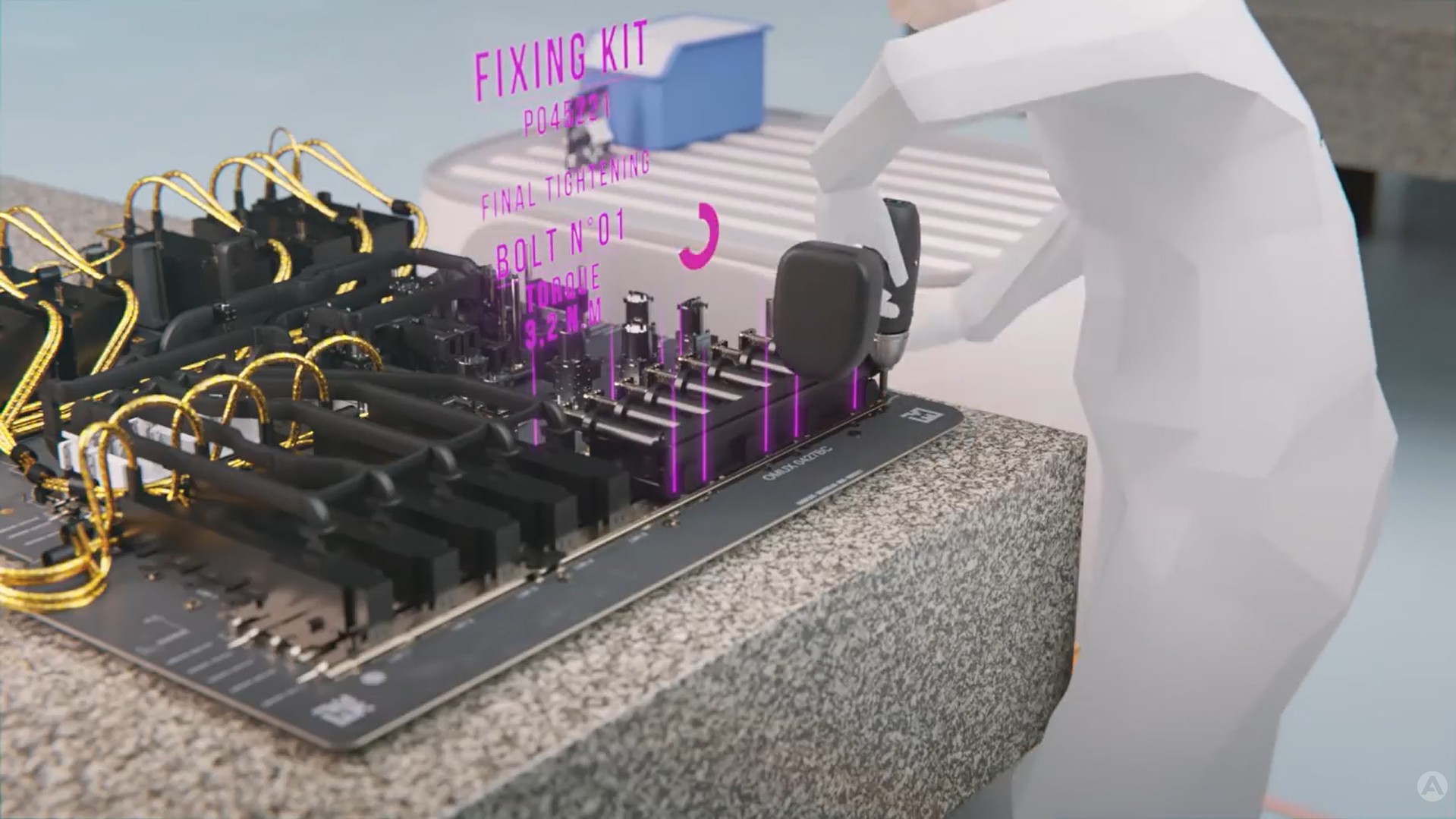 Image extracted from the movie Airbus Inside the future factory