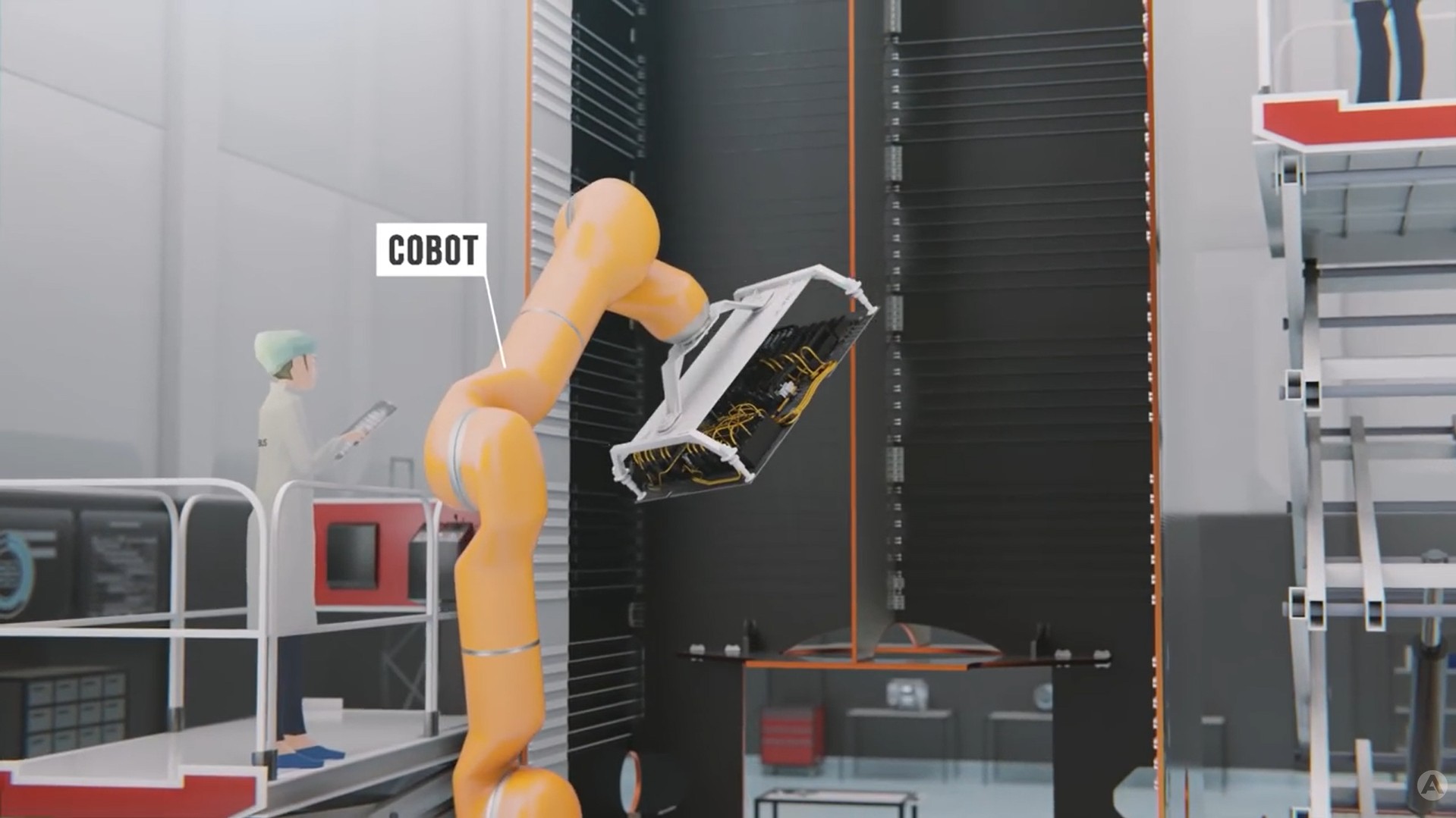Image extracted from the movie Airbus Inside the future factory