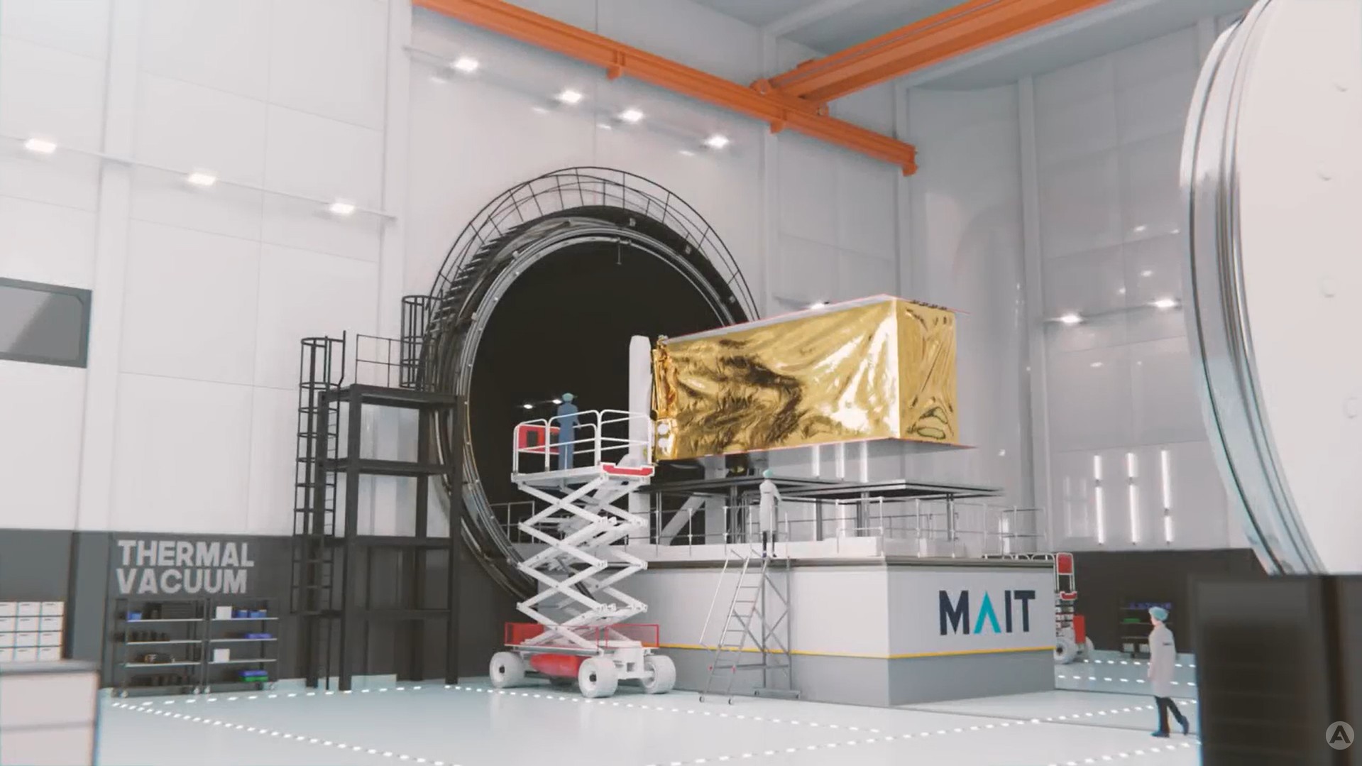 Image extracted from the movie Airbus Inside the future factory