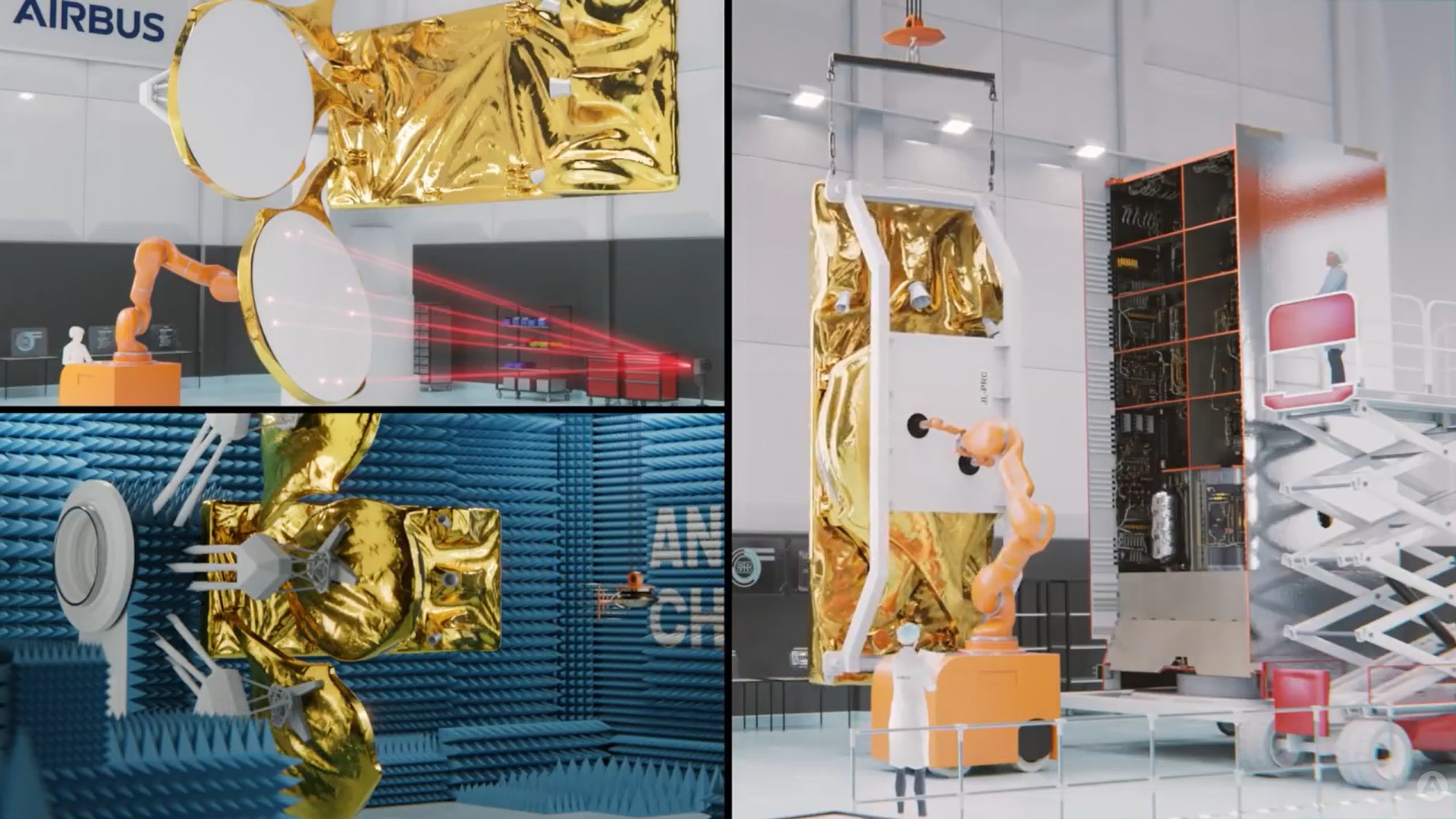 Image extracted from the movie Airbus Inside the future factory