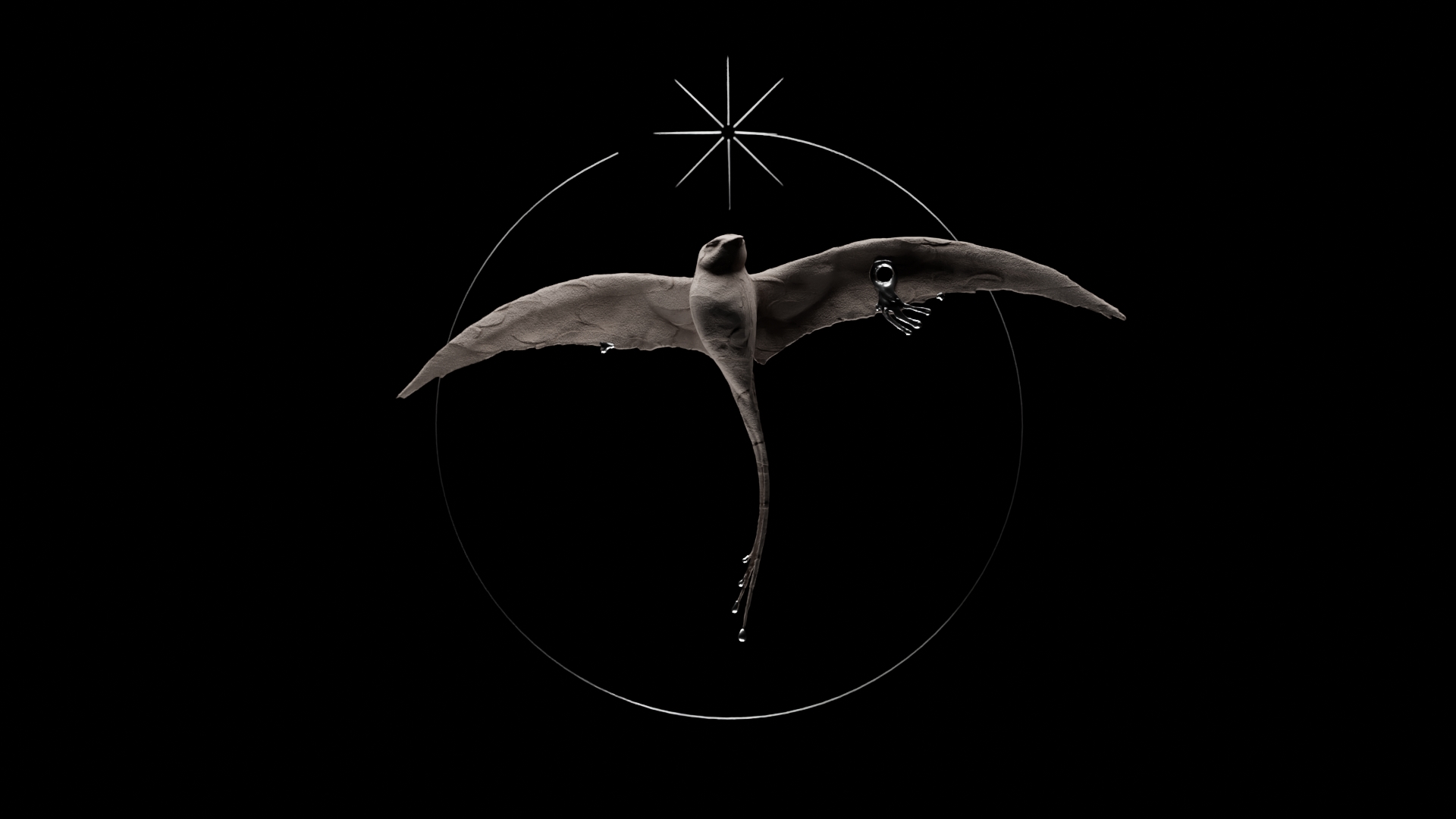Rendu Cycles du visualizer Clann Arise, scène 02
